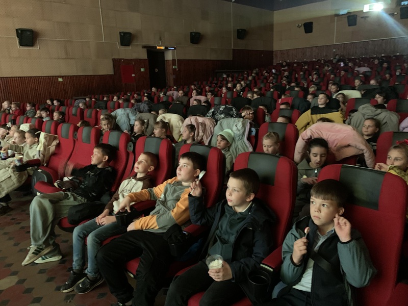 В кинотеатре «Победа» прошло мероприятие для детей